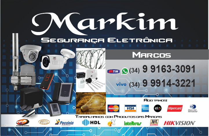 MARKIM SEGURANÇA ELETRÔNICA - SEGURANÇA ELETRÔNICA EM PATROCÍNIO