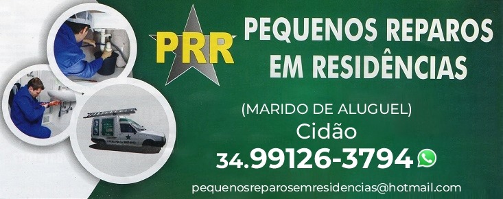 PRR PEQUENOS REPAROS EM RESIDÊNCIAS - MARIDO DE ALUGUEL EM PATROCÍNIO