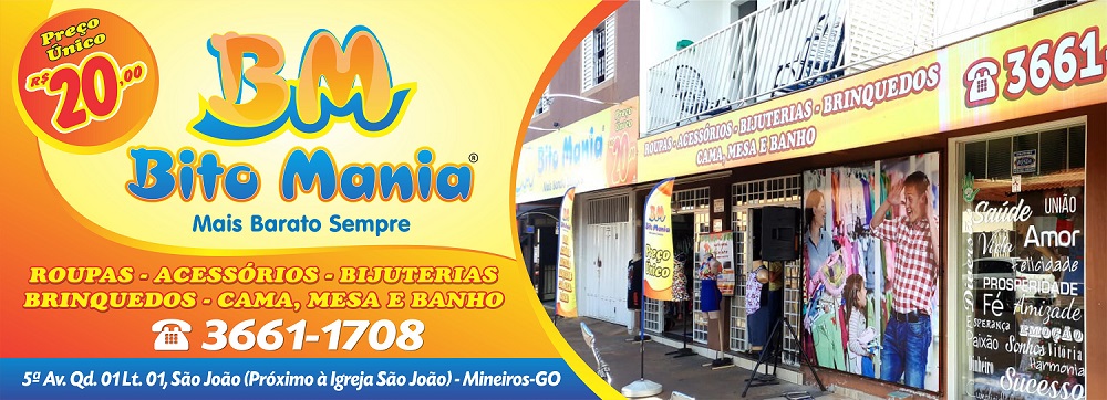 BITO MANIA - LOJA DE ROUPAS EM MINEIROS