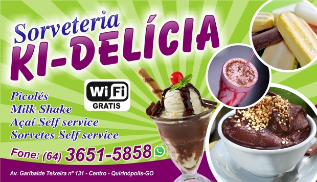 KI-DELÍCIA SORVETERIA EM QUIRINÓPOLIS