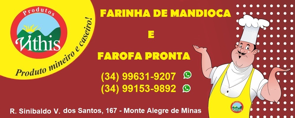 FARINHA VITHIS - FARINHA DE MONTE ALEGRE DE MINAS
