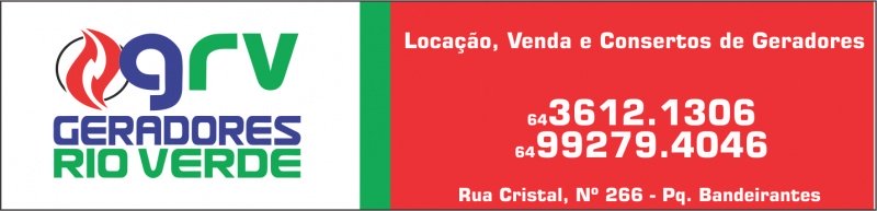 GRV GERADORES RIO VERDE (64) 3050-6940