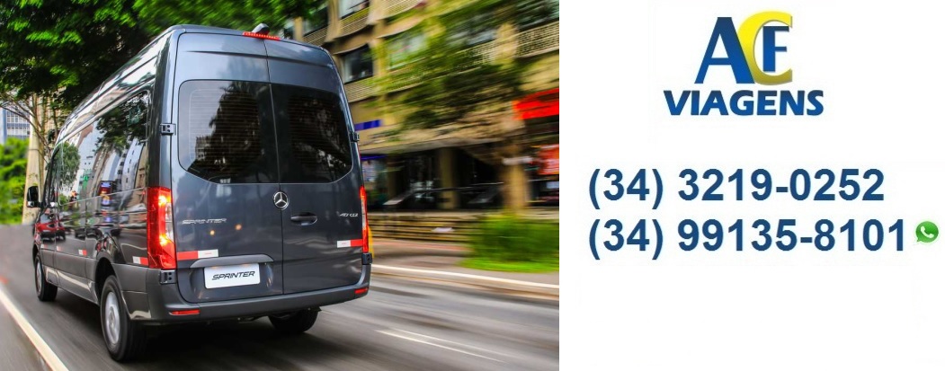 ACF VIAGENS - ALUGUEL DE VANS EM UBERLÂNDIA
