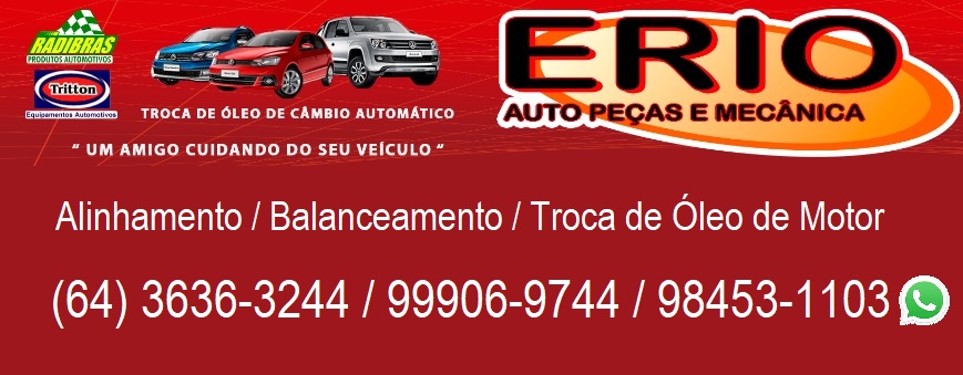 ERIO AUTO PEÇAS E MECÂNICA EM JATAÍ 