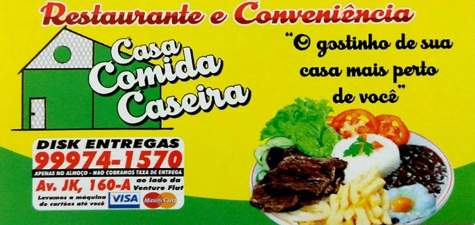 Casa Comida Caseira Restaurante e Conveniência