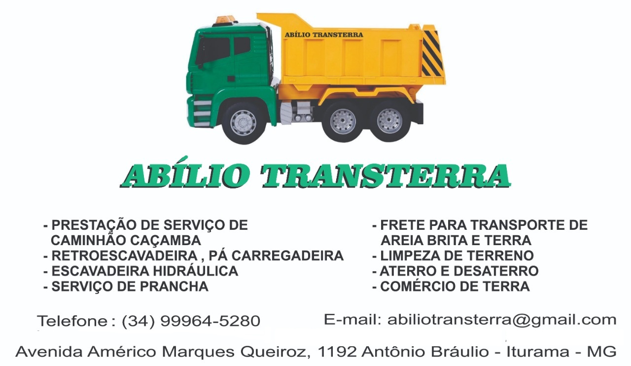 ABÍLIO TRANSTERRA EM ITURAMA