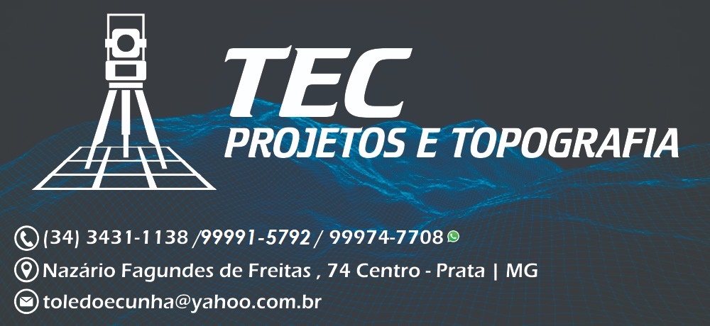 TEC - PROJETOS E TOPOGRAFIA NO PRATA