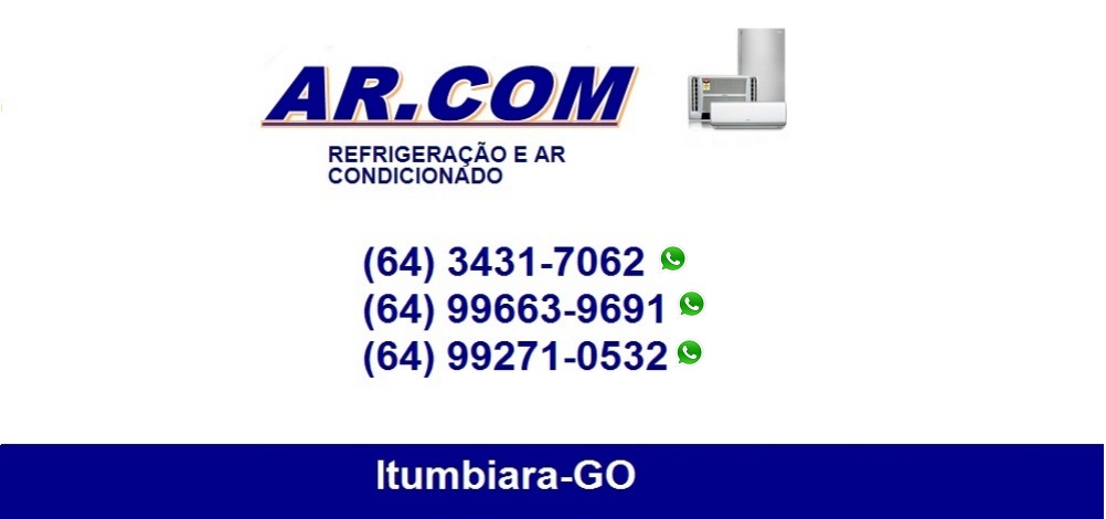AR.COM REFRIGERAÇÃO E AR CONDICIONADO EM ITUMBIARA
