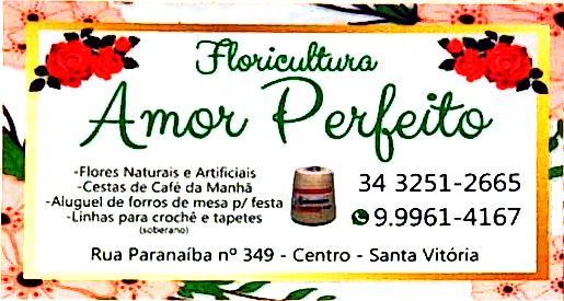 FLORICULTURA AMOR PERFEITO - FLORICULTURA EM SANTA VITÓRIA