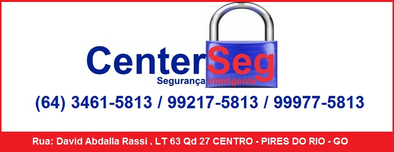 CENTER SEG - SEGURANÇA ELETRÔNICA E MONITORAMENTO EM PIRES DO RIO 