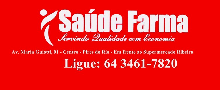 DROGARIA SAÚDE FARMA EM PIRES DO RIO 