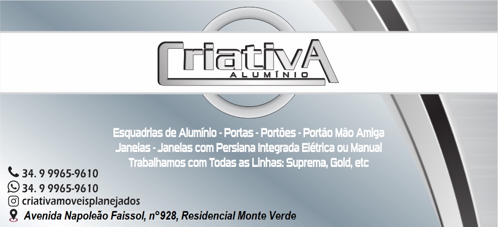 Criativa Alumínio em Ituiutaba