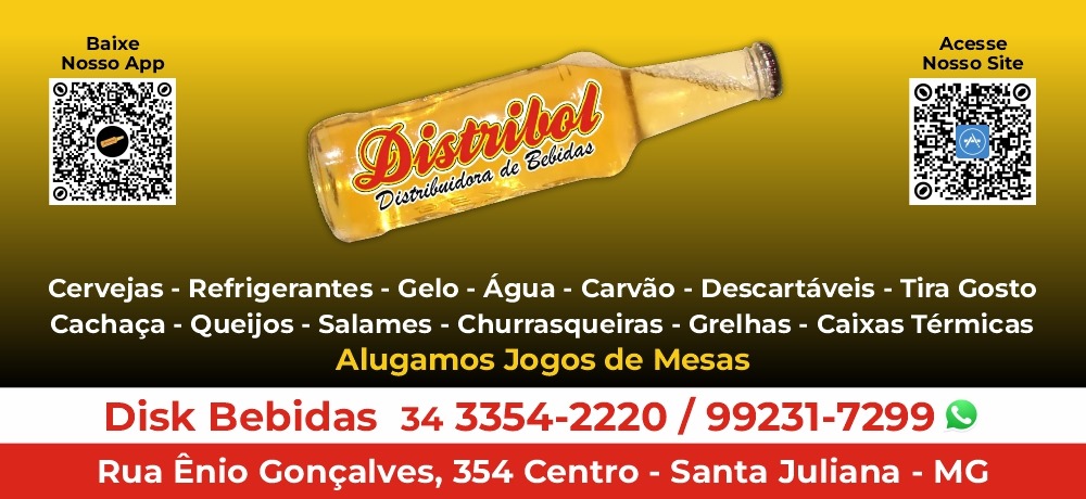 Distribol - Disk Bebidas em Santa Juliana