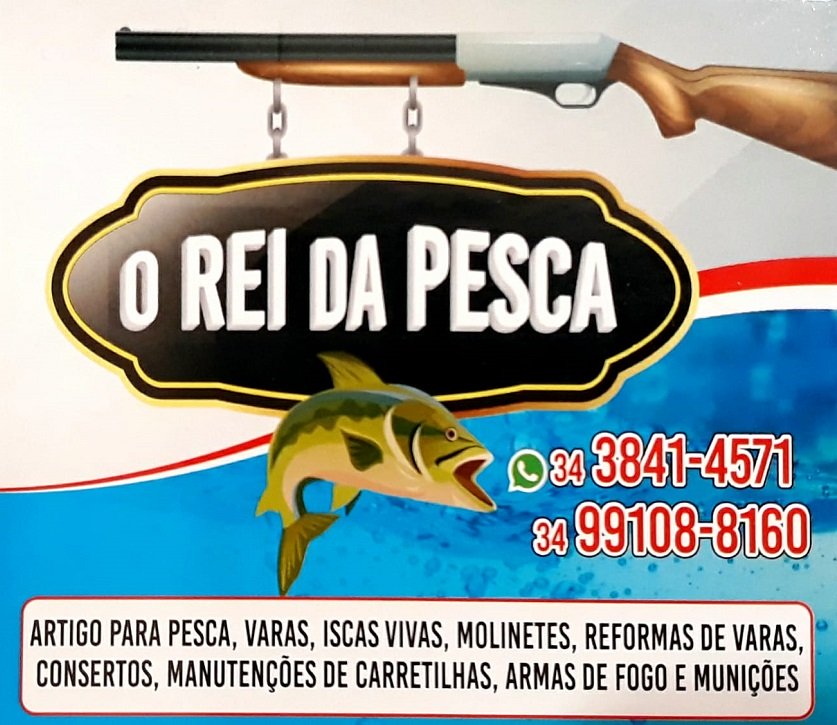 O Rei da Pesca - Casa de Pesca e Iscas Vivas em Coromandel