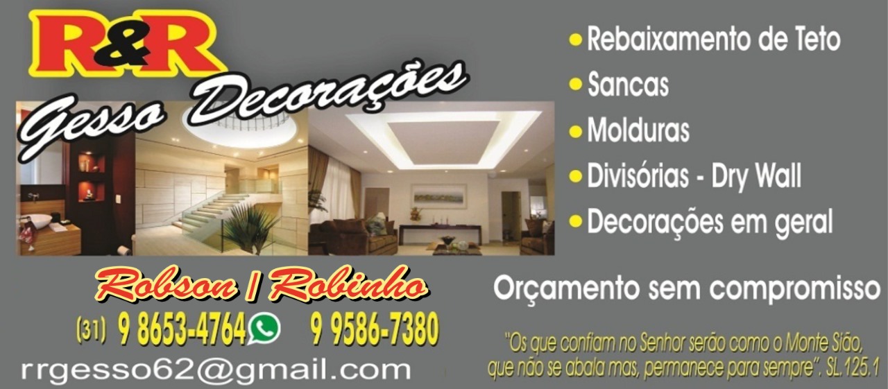 R&R GESSO EM PARAOPEBA