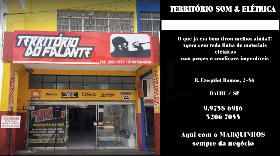 TERRITÓRIO SOM E ELÉTRICA EM BAURU 