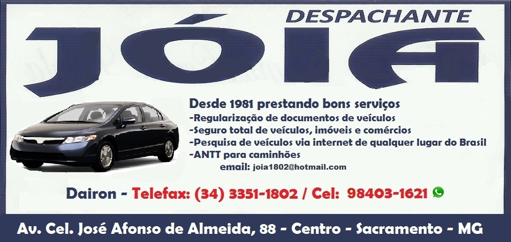 Despachante Jóia