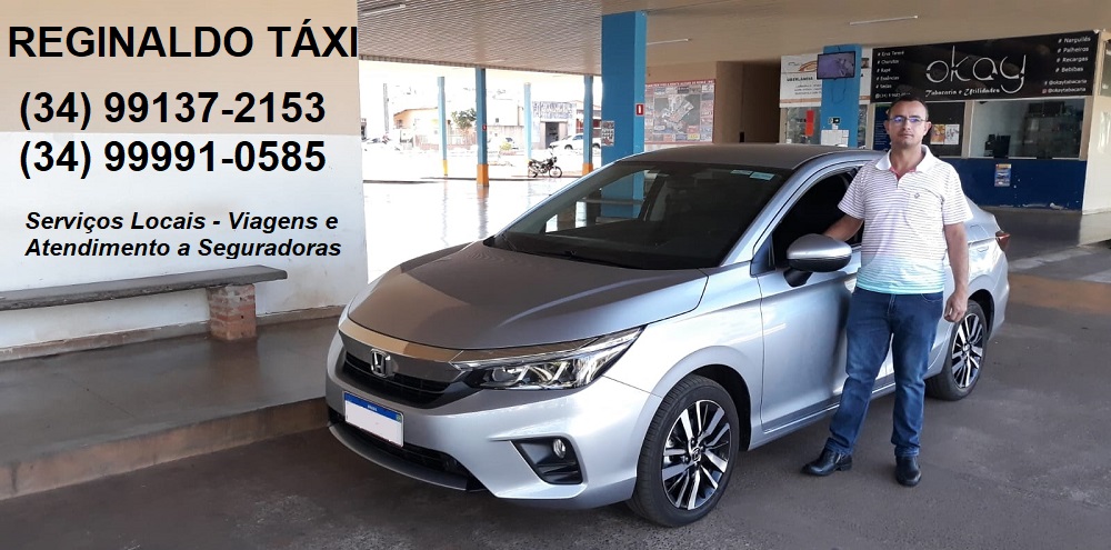 Reginaldo Taxista - Táxi em Monte Alegre de Minas