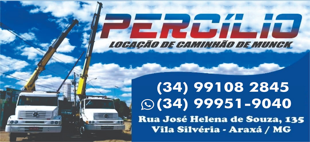 Percílio Caminhão Munck em Araxá