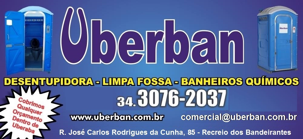 Uberban Banheiros Químicos em Uberaba