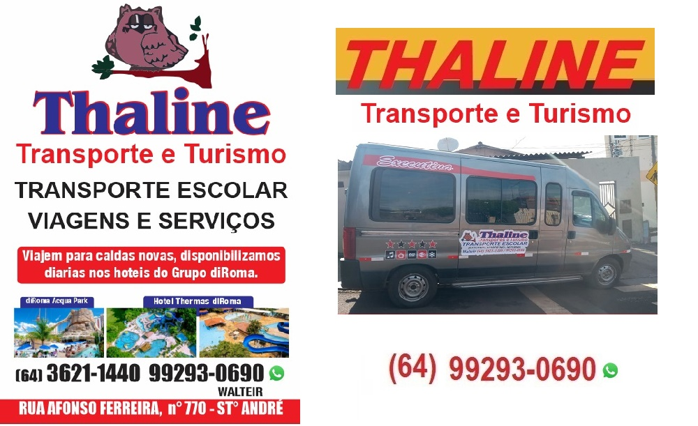 Thaline Transportes e Turismo - Aluguel de Vans em Rio Verde