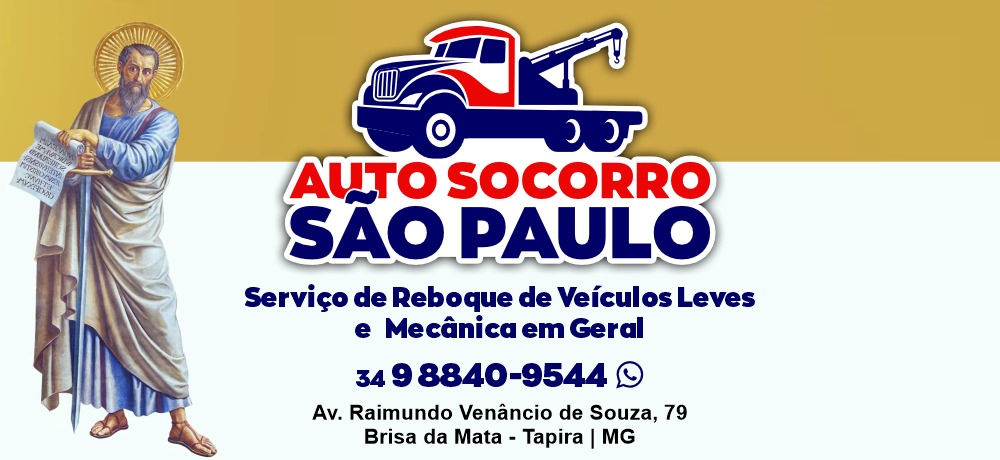 Auto Socorro São Paulo - Guincho 24 Horas e Mecânica em Tapira