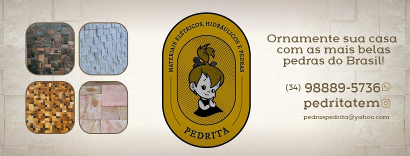 PEDRAS PEDRITA -  PEDRAS DECORATIVAS EM ARAXÁ