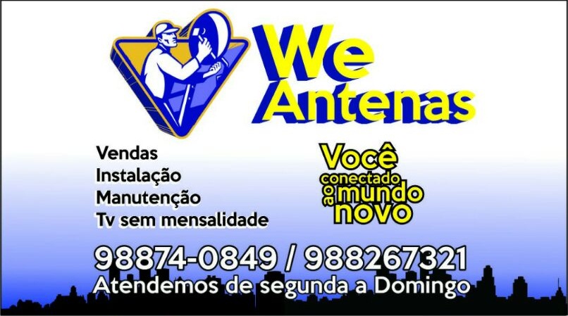 WE ANTENAS EM ARAGUARI
