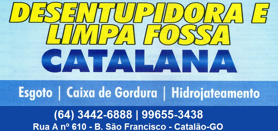 DESENTUPIDORA E LIMPA FOSSA CATALANA