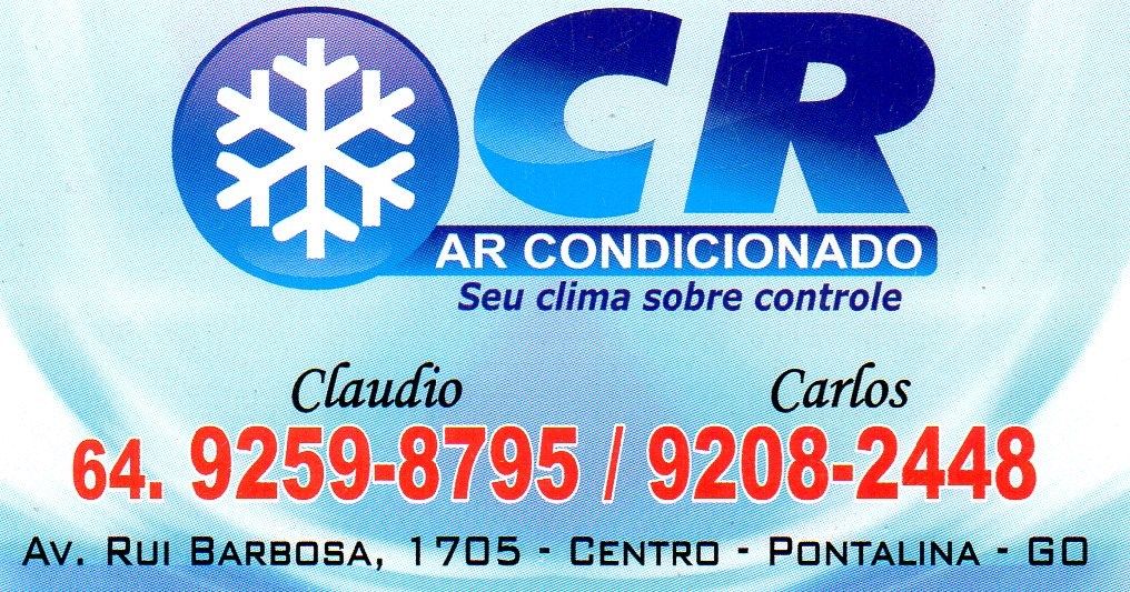 CR AR CONDICIONADO EM PONTALINA
