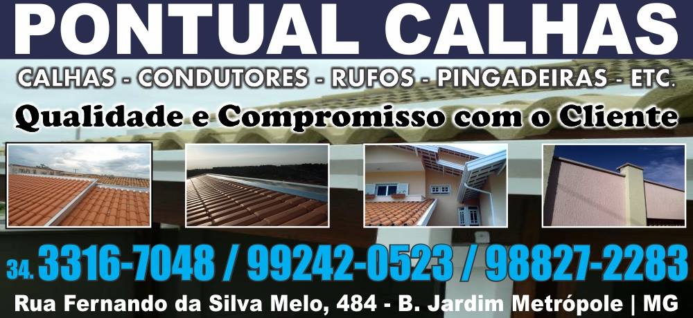 PONTUAL CALHAS E RUFOS 