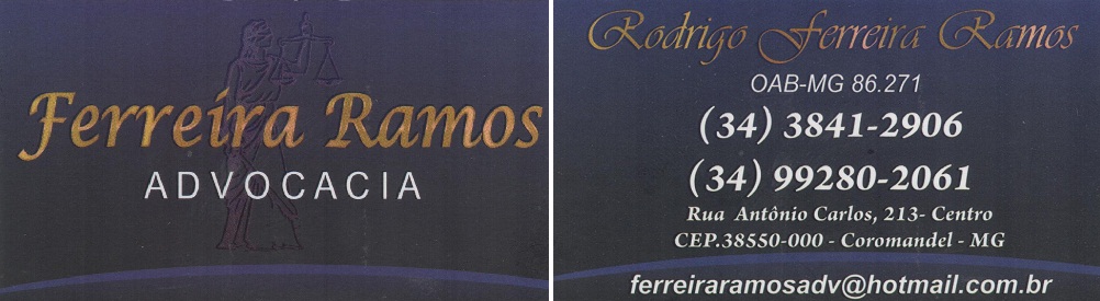 FERREIRA RAMOS ADVOCACIA - ADVOGADO TRABALHISTA EM COROMANDEL