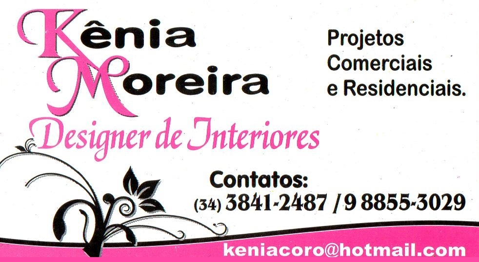KÊNIA MOREIRA DESIGNER DE INTERIORES EM COROMANDEL