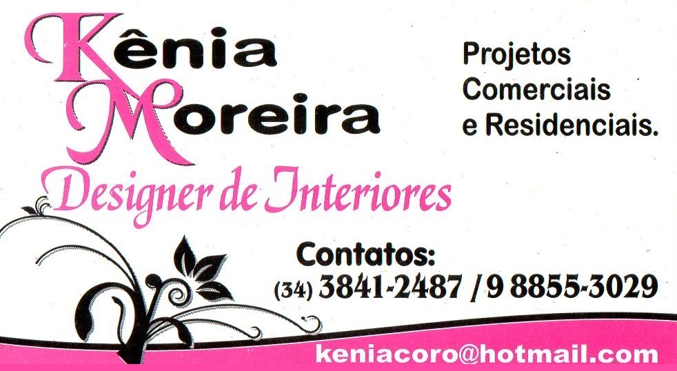 KÊNIA MOREIRA DESIGNER DE INTERIORES EM COROMANDEL