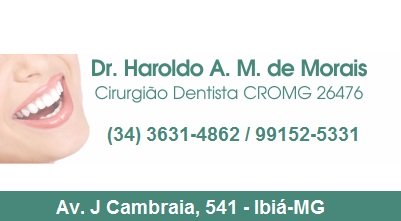 DR. HAROLDO ALISON MARTINS DE MORAIS - CIRURGIÃO DENTISTA EM IBIÁ